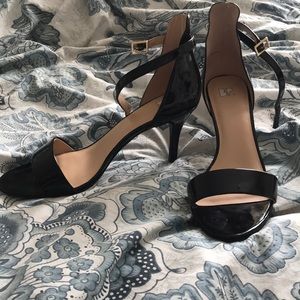 Black BP ankle strap heel. Size 9 (with box)